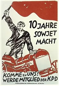KPD Poster Prints: KPD POSTER / 1929