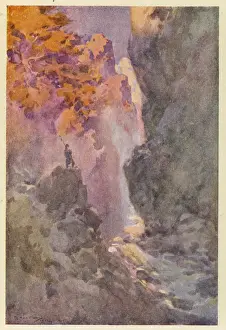 British Romanticism Art Prints: KUBLA KHAN - CHASM