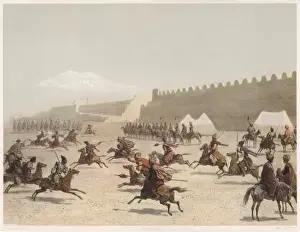 Russian Military History Prints: Kurds and Tartars