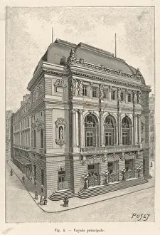 L Opera-Comique Paris Print