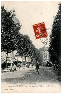 La Fourche, Avenue de Clichy, Paris, France La Fourche, Avenue de Clichy, Paris, France
