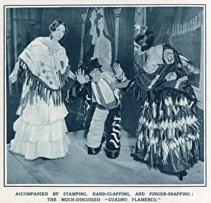 La Rubia de Jerez, Mate y Maria de Albaicin and Mate El Sin Pies performing the Cuadro La Rubia de Jerez, Mate y Maria de Albaicin and Mate El Sin Pies performing the Cuadro