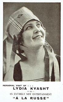 A La Russe, Lydia Kyasht A La Russe, Lydia Kyasht