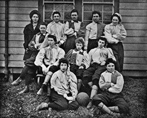 Ladies Football, 1895: the South Team Ladies Football, 1895: the South Team
