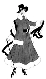 A ladies tailored suit, World War One A ladies tailored suit, World War One