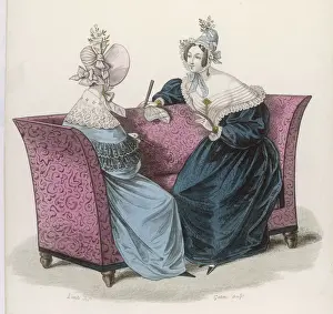 Elegantly Dressed Ladies Print