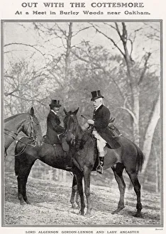 Lady Ancaster, the former Miss Eloise Breese, seen with Lord Algernon Gordon-Lennox Lady Ancaster, the former Miss Eloise Breese, seen with Lord Algernon Gordon-Lennox