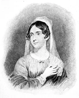English Poet Prints: Lady Byron