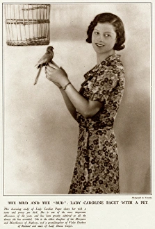Lady Caroline Paget by Madame Yevonde Lady Caroline Paget by Madame Yevonde