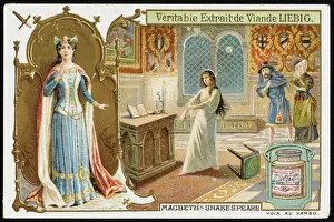 Mary Evans Prints Online Prints: Lady Macbeth / Liebig