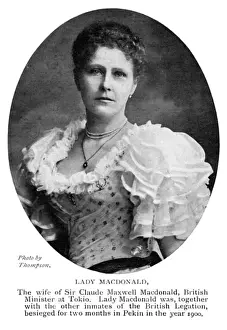Lady Macdonald circa 1900 Print