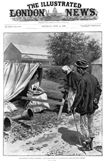 Lady Sarah Wilsons bomb-proof shelter at Mafeking, 1900 Lady Sarah Wilsons bomb-proof shelter at Mafeking, 1900