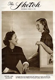 Lady Tweedsmuir and daughter Joanna by Madame Yevonde Lady Tweedsmuir and daughter Joanna by Madame Yevonde