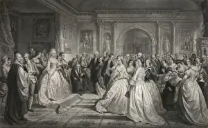 Martha Washington Portrait Prints: Lady Washingtons reception