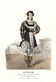 Lafeuillade as Montfort in La Bergere Chatelaine, 1820 Lafeuillade as Montfort in La Bergere Chatelaine, 1820