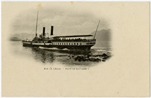 Lake Leman - The Ferry to Le Bouveret Lake Leman - The Ferry to Le Bouveret