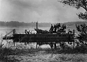 Lake Windermere Ferry Print circa 1885