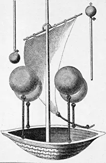 Lama's Aerial Flight Print, 1670