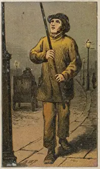 Mary Evans Prints Collection Prints: Lamplighter (Petherick)