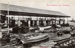 Landing Jetty, Colombo, Ceylon (Sri Lanka) Landing Jetty, Colombo, Ceylon (Sri Lanka)