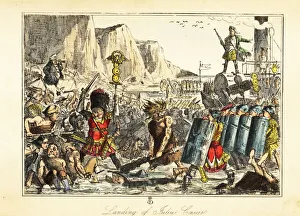 Landing of Julius Caesar in Britain, 54BC Landing of Julius Caesar in Britain, 54BC