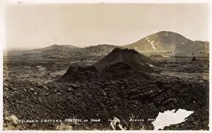 Landscape of volcanic craters, Idaho, USA Landscape of volcanic craters, Idaho, USA