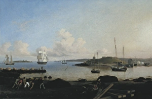 LANE, Fitz Hugh (1804-1865). The Fort and Ten LANE, Fitz Hugh (1804-1865). The Fort and Ten