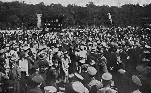 Large demonstration during Revolution, Russia Large demonstration during Revolution, Russia