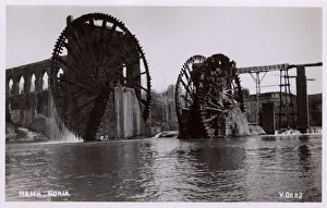 Large waterwheels at Antakya Large waterwheels at Antakya