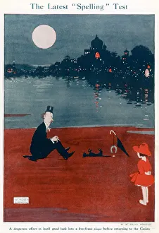 The Latest Spelling Test by William Heath Robinson