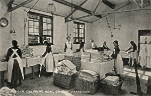 Laundry at National Childrens Home, Harpenden, Herts Laundry at National Childrens Home, Harpenden, Herts
