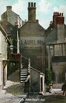 The Laurel Inn, Robin Hoods Bay, Yorkshire The Laurel Inn, Robin Hoods Bay, Yorkshire