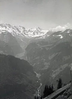 Lauterbrunnen from Schynige Platte, Switzerland Lauterbrunnen from Schynige Platte, Switzerland