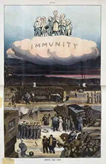 Martial Law and Immunity, 1907 Print