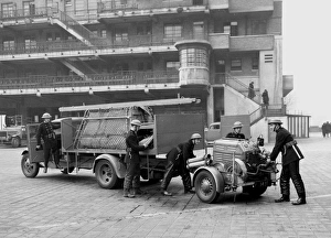 LCC-LFB emergency dam unit and trailer pump, WW2 LCC-LFB emergency dam unit and trailer pump, WW2