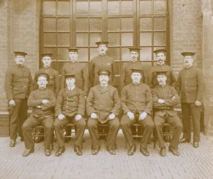 LCC-LFB Fire Station firemen, group photo LCC-LFB Fire Station firemen, group photo