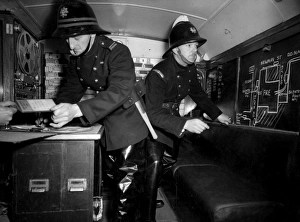 LCC-LFB major control unit at Lambeth HQ LCC-LFB major control unit at Lambeth HQ