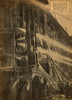 LCC-LFB Warehouse fire, Butlers Wharf, Bermondsey LCC-LFB Warehouse fire, Butlers Wharf, Bermondsey