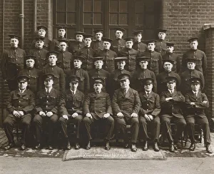 LCC-LFB Whitechapel Fire Station firemen LCC-LFB Whitechapel Fire Station firemen