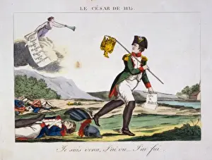Napoleon Cartoon Prints: Le Cesar de 1815