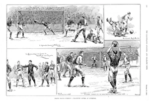 League match - Everton vs. Blackburn Rovers, 1893 League match - Everton vs. Blackburn Rovers, 1893