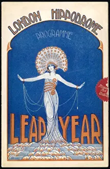 Print of the Leap Year Programme at the London Hippodrome