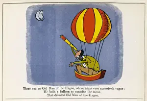 Moon Exploration History Prints: Lear / Nonsense / Hague