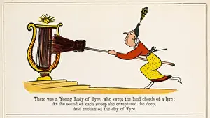 There was a Young Lady of Tyre Print