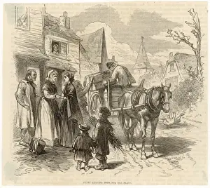Leaving Home Print: Village Girl Departs