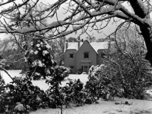 English Winter Scenes Prints: LEE LODGE