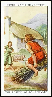 Celtic Mythology Prints: Legend of Donagh Adee