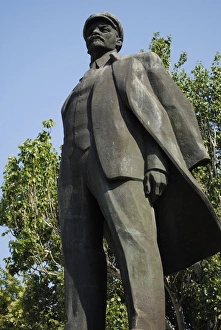 Lenins Statue. Feodosiya. Crimea Lenins Statue. Feodosiya. Crimea
