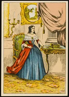 Lenormand Print - Marie Anne Adelaide Le Normand Portrait