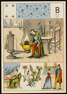 Alchemy Symbolism Prints: Lenormand - Alchemist